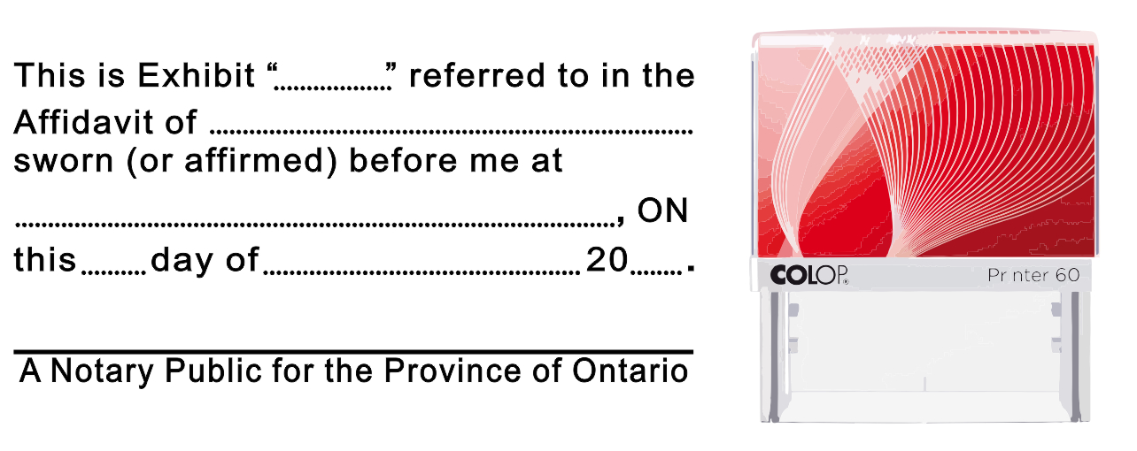 ON33S+-+%22Exhibit%22+Self-Inking+Stamp